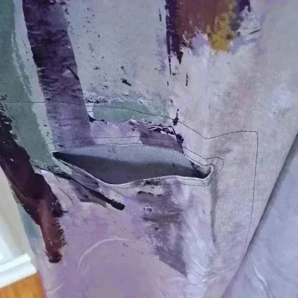 3 Potato Open Cardigan - Colors: Lavenders, Greens, Browns - Size: XXL - Picture 2 of 7